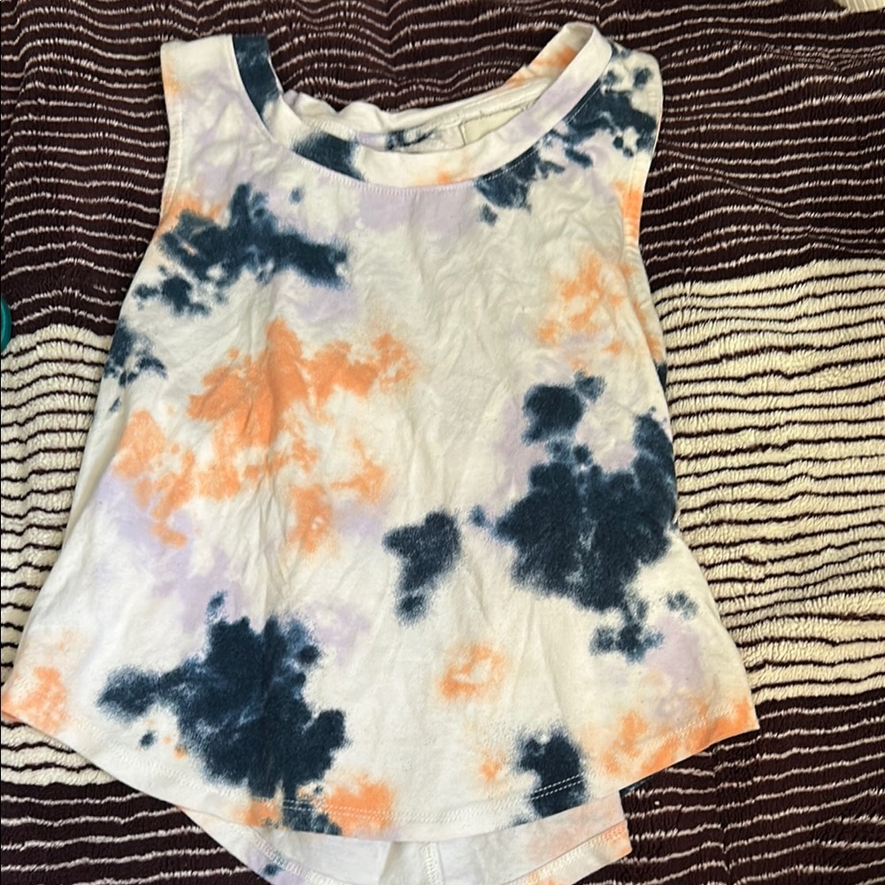 SO Tie-Dye Sleeveless Top